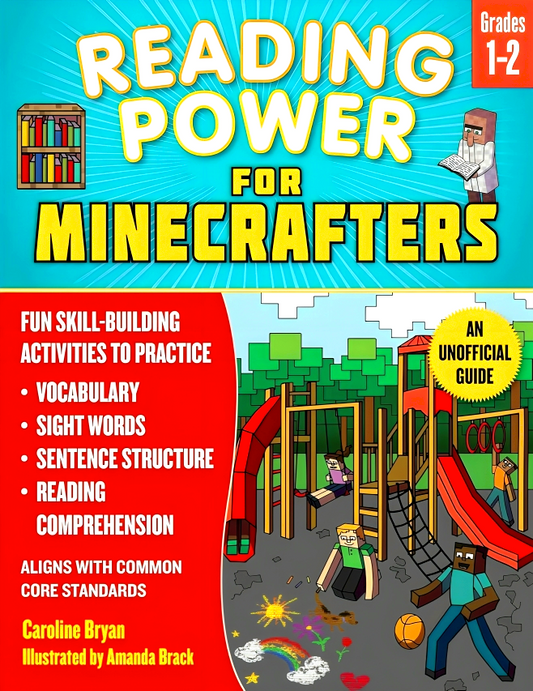 Reading Power For Minecrafters: Grades 1-2