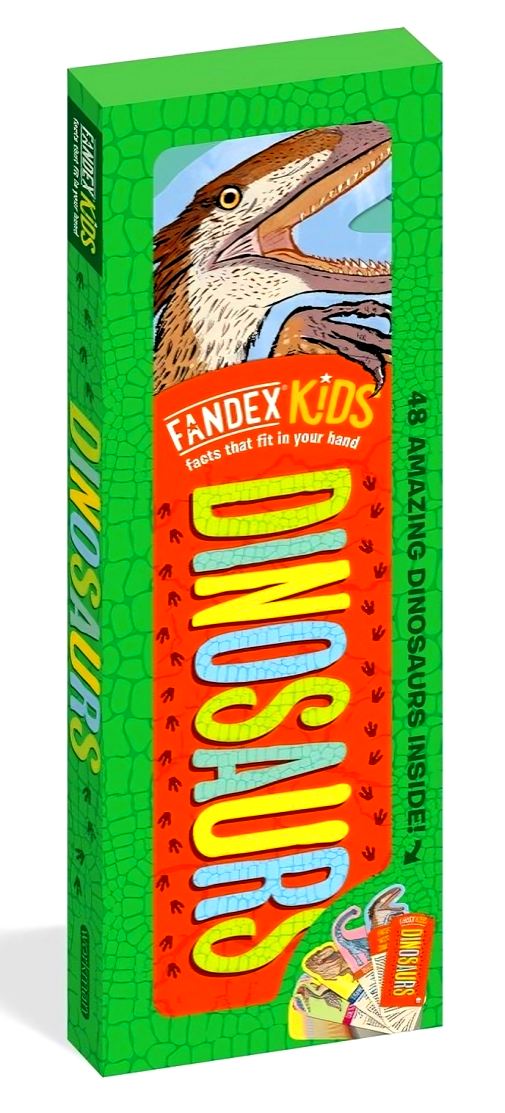 Fandex Kids: Dinosaurs: Facts That Fit in Your Hand: 48 Amazing Dinosaurs Inside!