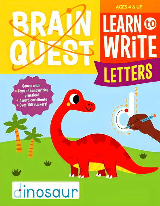 Brain Quest Learn To Write: Letters