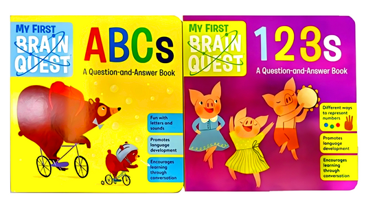 My First Brain Quest 2-Book Set (ABCs/123Ss)