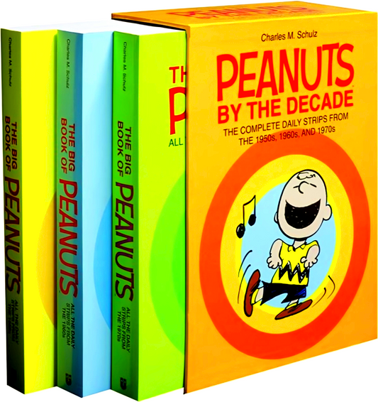 Peanuts By Decade (Set Of 3 Books )