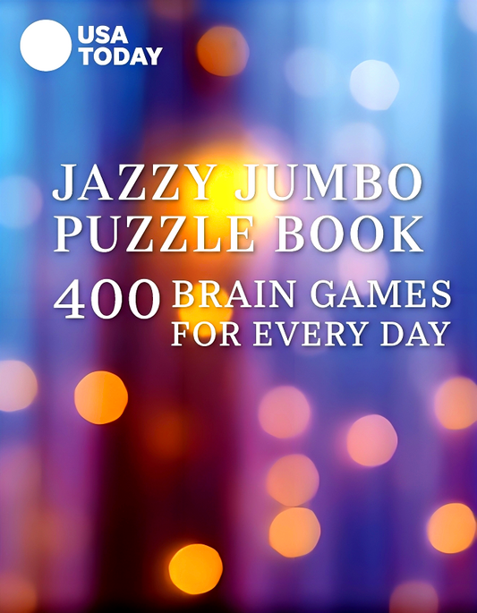 Jazzy Jumbo Puzzle Book: 400 Brain Games For Every Day