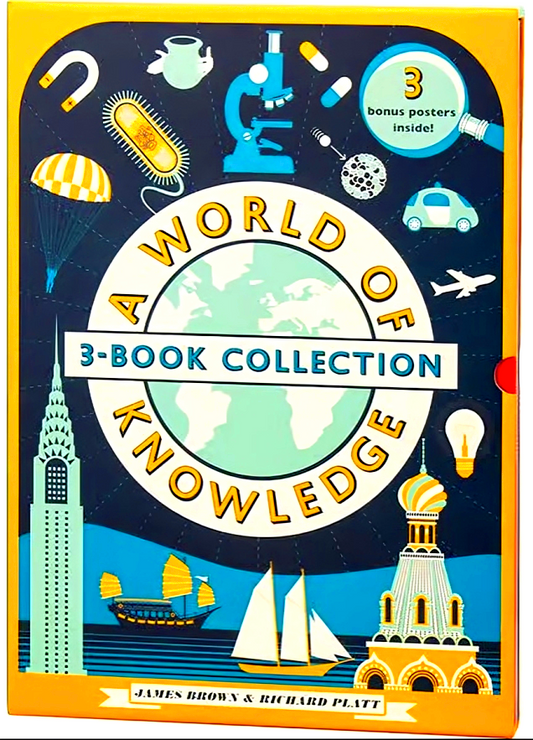 [Donation Campaign] World Of Knowledge 3 Book Set - Information, Cities, Discovery