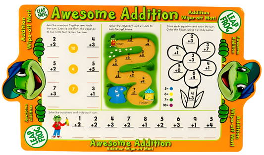 Awesome Additon (Additon Wipe-Off Mat!, Leap Frog)