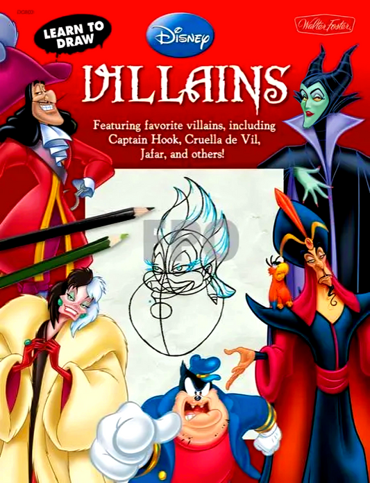 Learn To Draw Disney's Villains