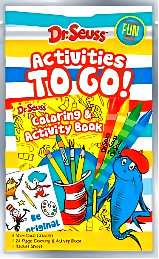 Dr Seuss Activities To Go!  Party Pack (15 Packs)