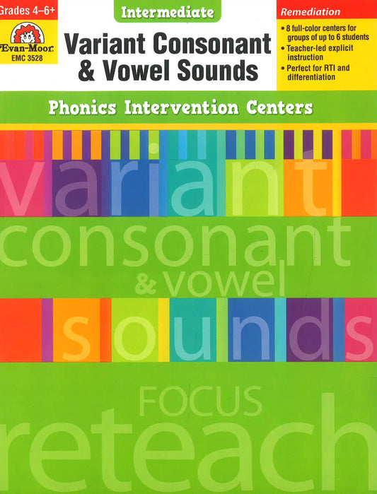 Variant Consonant and Vowel Sounds, Grades 4-6+