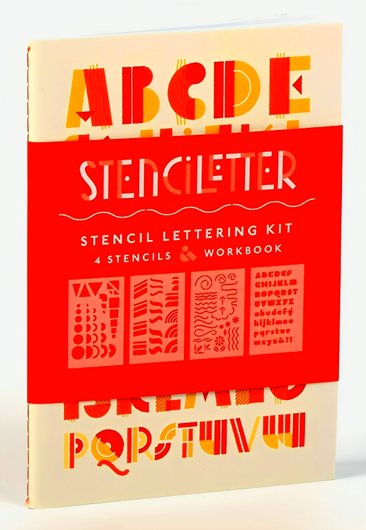 Stenciletter: Stencil Lettering Kit