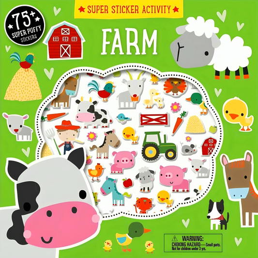 Super Sticker Activity: Farm