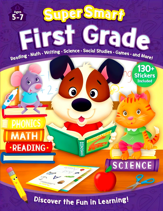Super Smart Workbook: First Grade
