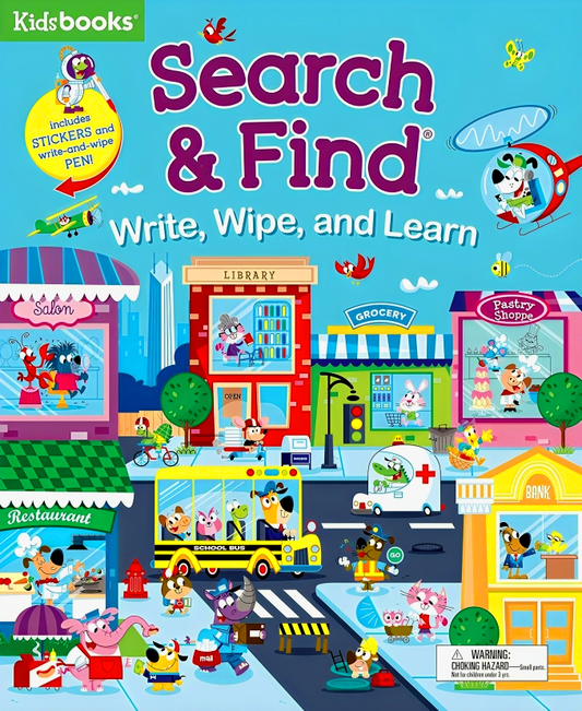 Search & Find: Write, Wipe, & Learn