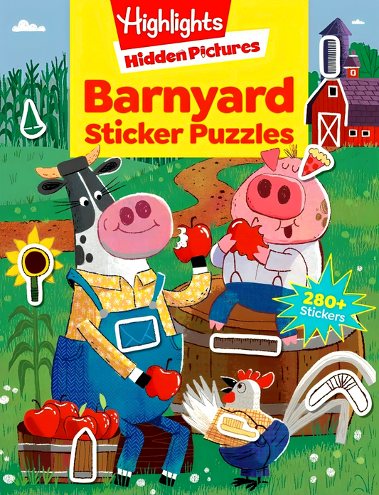 Highlights  Barnyard Sticker Puzzles