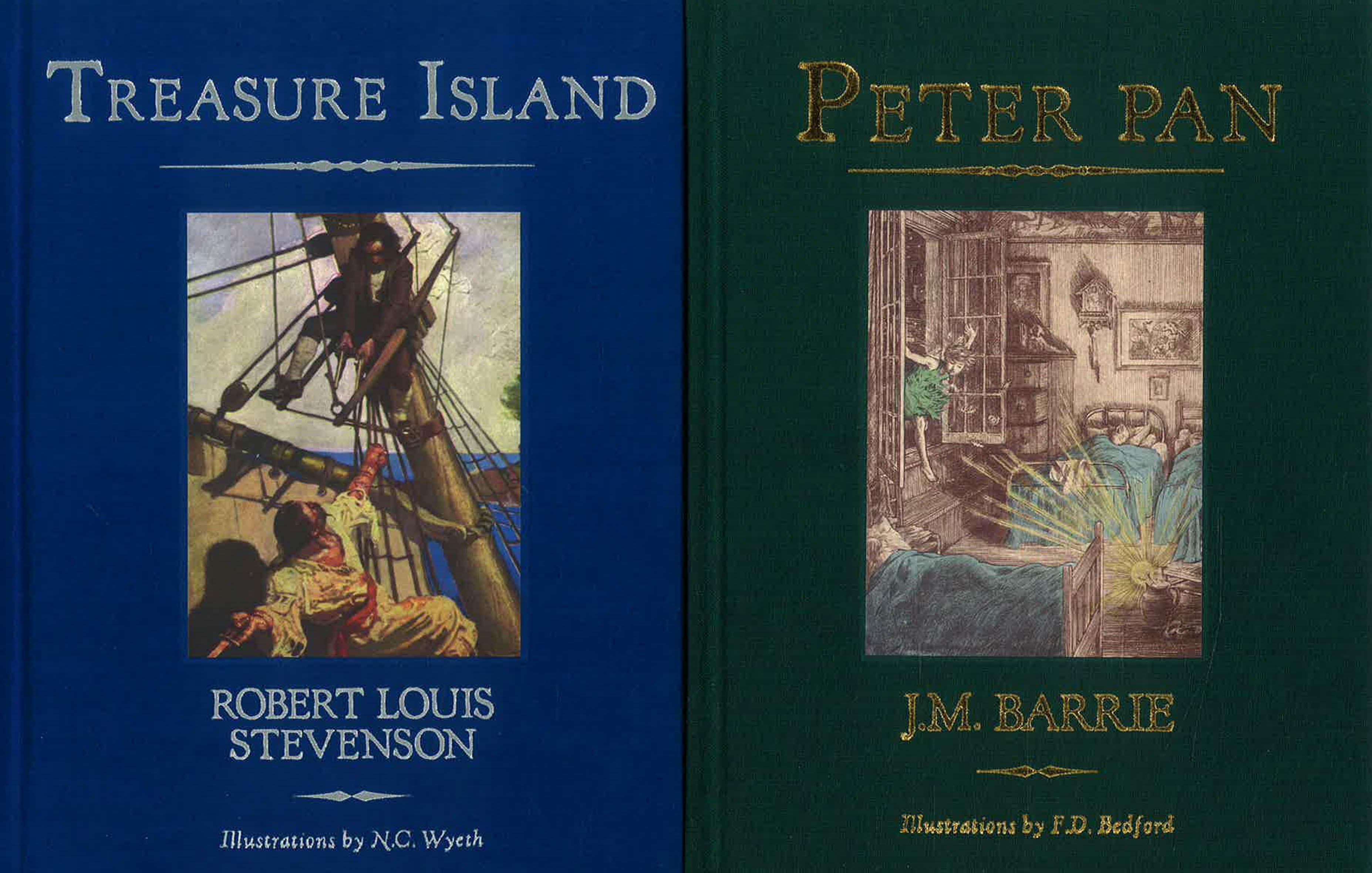 Nothched Classic Boxset - Treasure Island/ Jungle Book/ Peter Pan ...