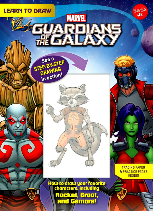 Learn To Draw Marvel Guardians Of The Galaxy