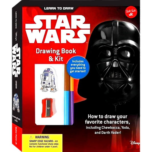 Learn To Draw Star Wars Drawing Book & Kit