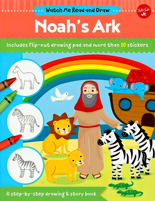 Watch Me Read And Draw: Noah'S Ark