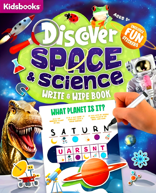 Discover Space & Science Write & Wipe