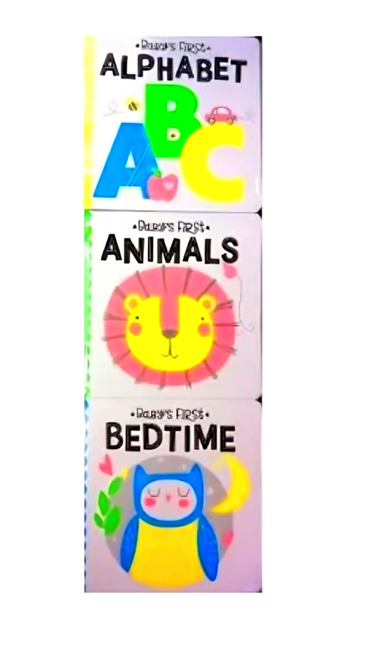 Baby's First 3 Book Set (Alphabet - Animals - Bedtime)