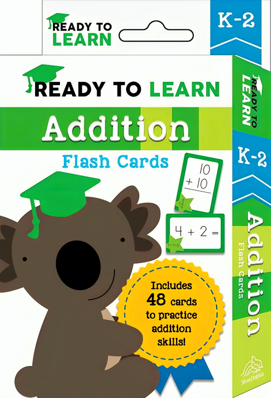 Ready To Learn: K-2 Addition Flash Cards