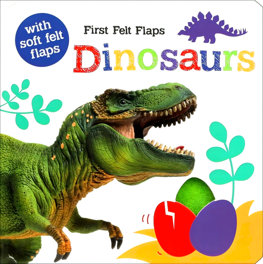 First Felt Flap: Dinosaurs