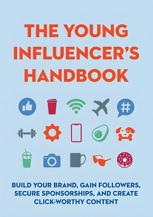 The Young Influencer's Handbook: Build Your Brand, Gain Followers, Secure Sponsorships, and Create Click-Worthy Content