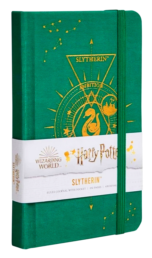 Harry Potter: Slytherin Constellation Ruled Pocket Journal