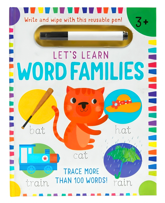 Let's Learn: Word Families (Write And Wipe)