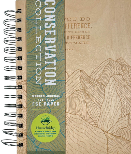 Conservation Wooden Journal