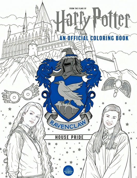 Harry Potter: Ravenclaw House Pride: The Official Coloring Book