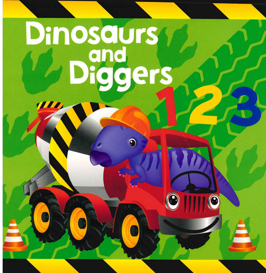 Dinosaurs and Diggers 1 2 3