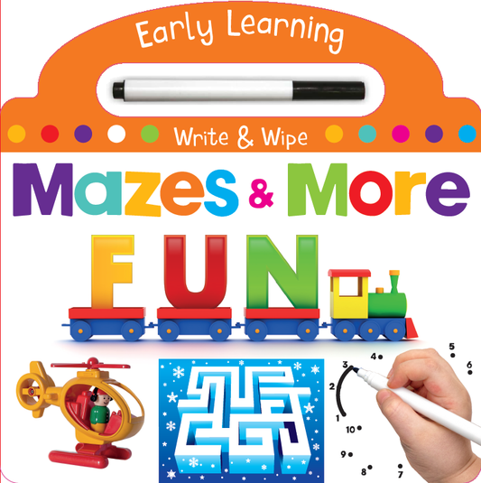 Write & Wipe Mazes & More Fun