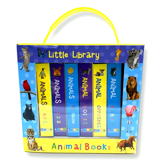 Little Library Animal Books (6 Book Set)