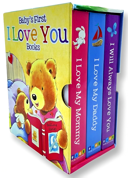 Baby's First I Love You Books (3 Book Set)