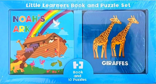 Little Learners Book & Puzzles Noah's Ark