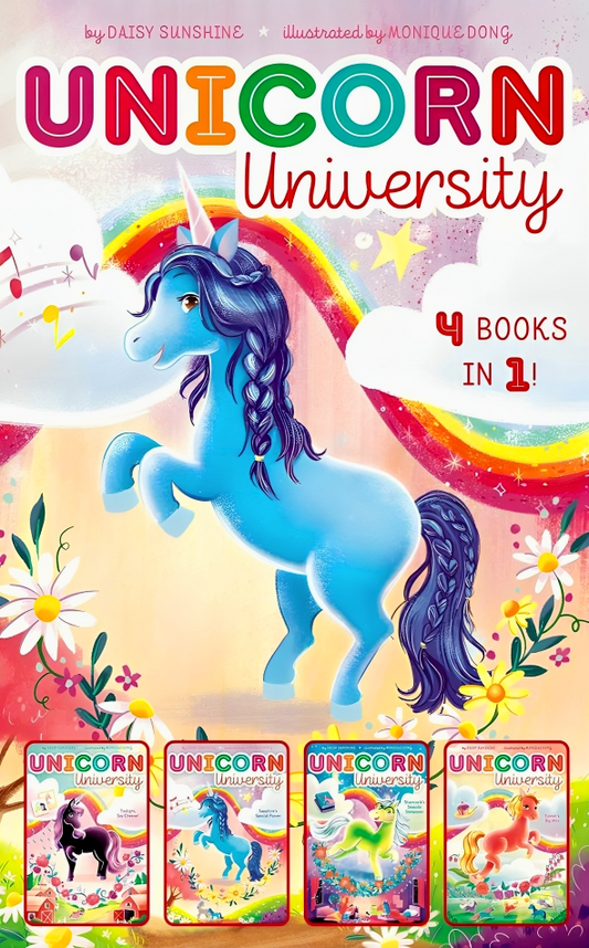 Unicorn University 4 Books In 1!