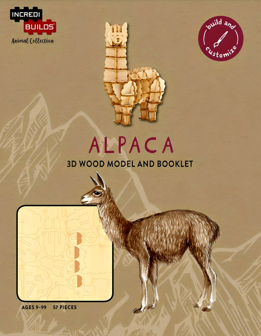 Incredibuilds: Animal Collection- Alpaca