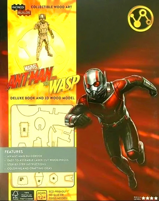 Incredibuilds: Marvel: Ant-Man And The Wasp Deluxe Book And Model Set