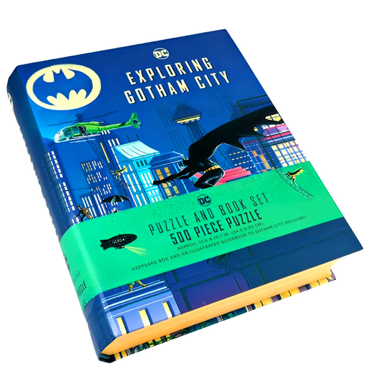 Exploring Gotham City Puzzle & Book Set