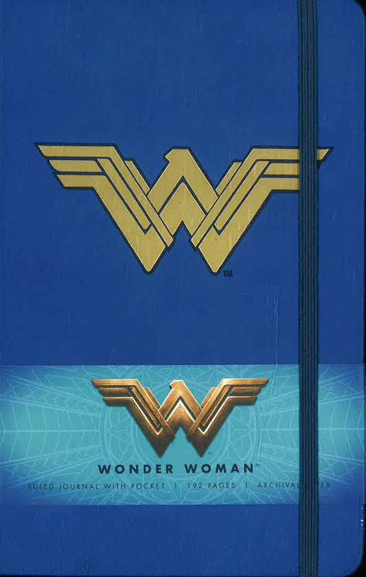 DC Comics: Wonder Woman Hardcover Ruled Journal