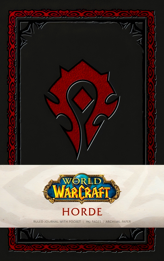 World Of Warcraft: Horde Hardcover Ruled Journal