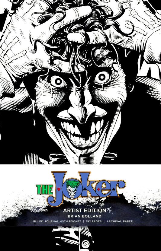 Dc Comics: The Joker Hardcover Ruled Journal: Artist Edition: Brian Bolland