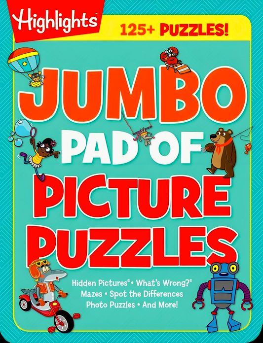 Highlights Jumbo Pad Of Picture Puzzles