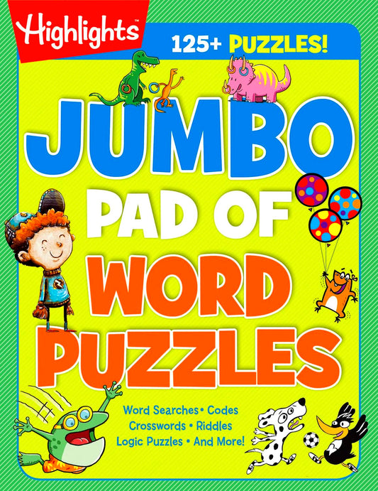 Jumbo Pad Of Word Puzzles