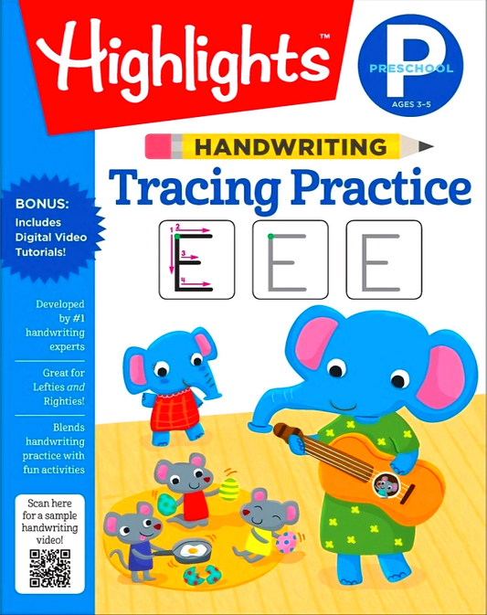 Highlights  Preschool Get Ready To Read And Write Big Fun Practice Pad