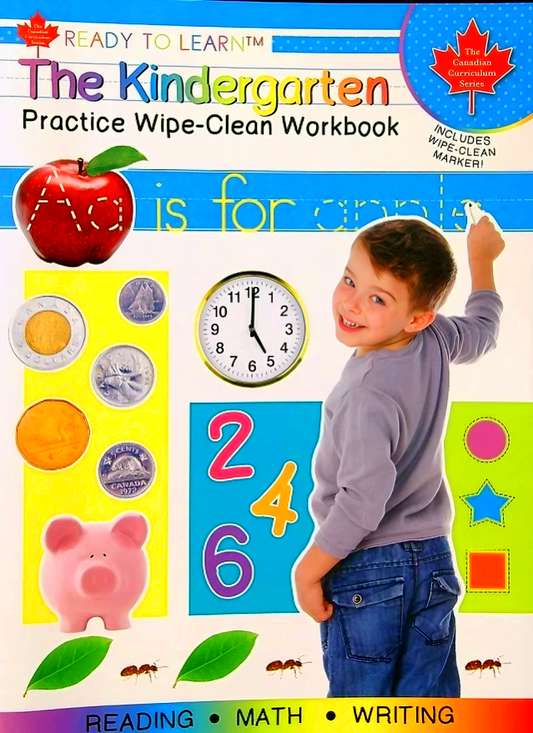 The Kindergarten Practice Wipe-Clean Workbook (Ready To Learn)