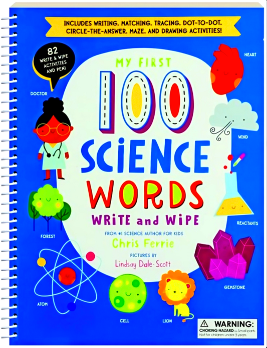 My First 100 Science Words Write And Wipe