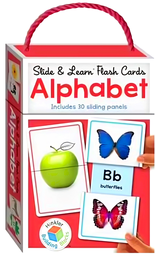 Building Blocks Slide & Learn Flashcards Alphabet