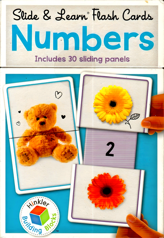 Building Blocks Slide & Learn Flashcards Numbers