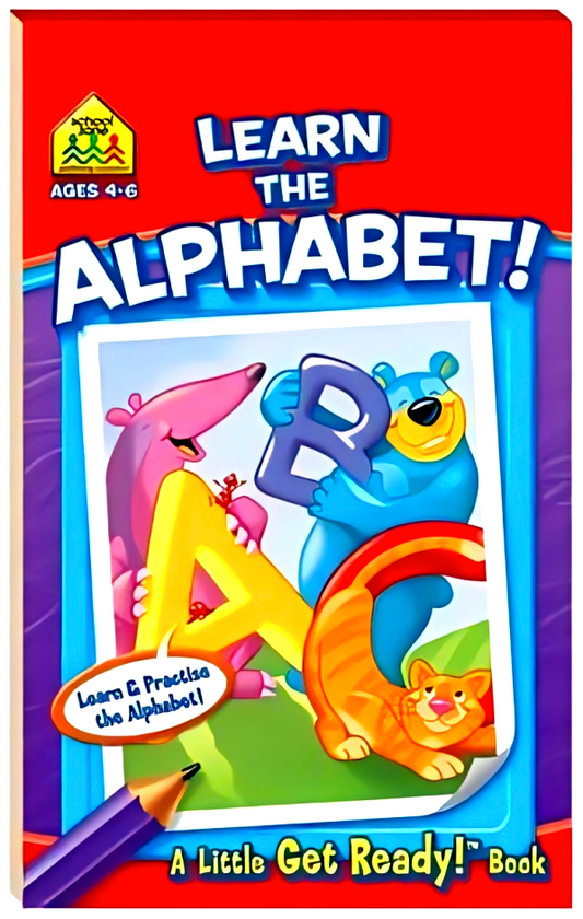 Learn The Alphabet! A Little Get Ready! Book