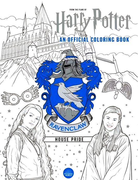 Harry Potter: Ravenclaw House Pride - The Official Colouring